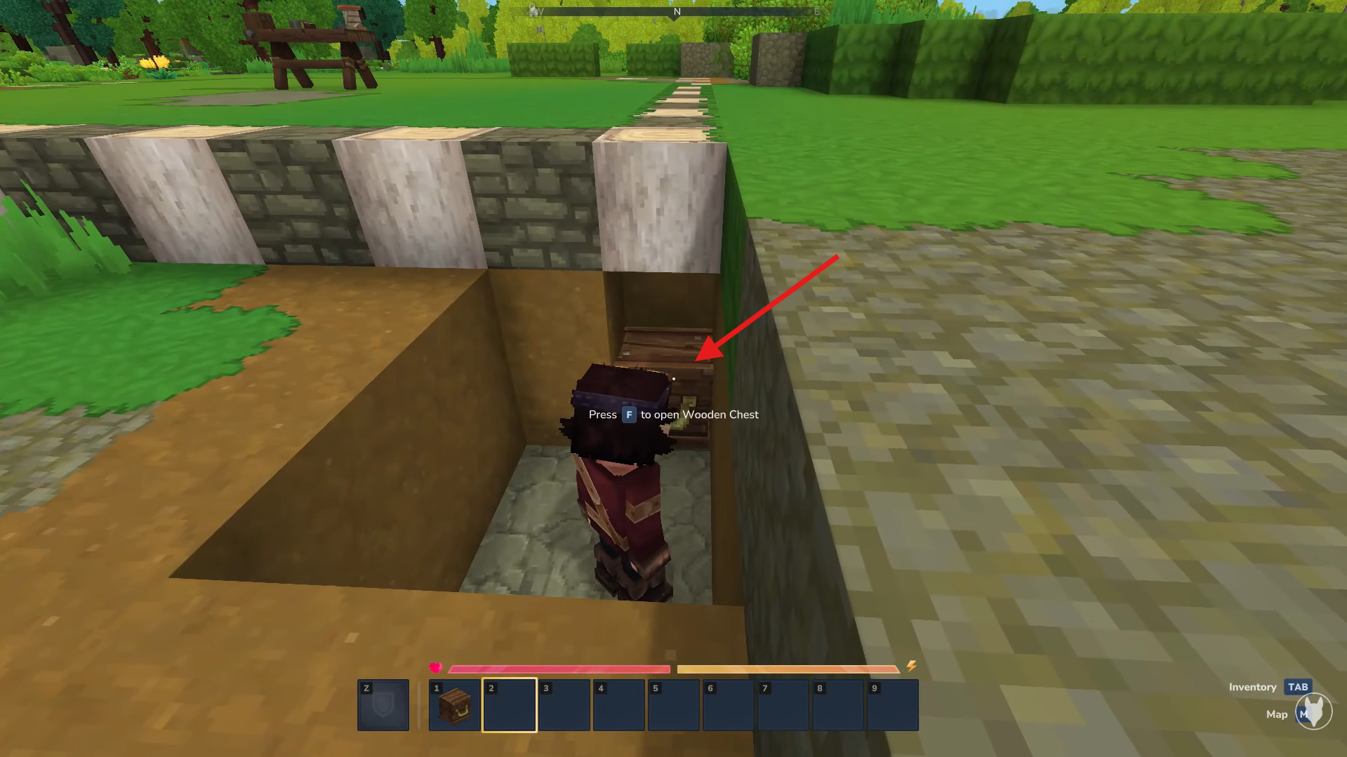 Place and fill the chests. Image credits: Hypixel Studios / YouTube: Rogue Fox