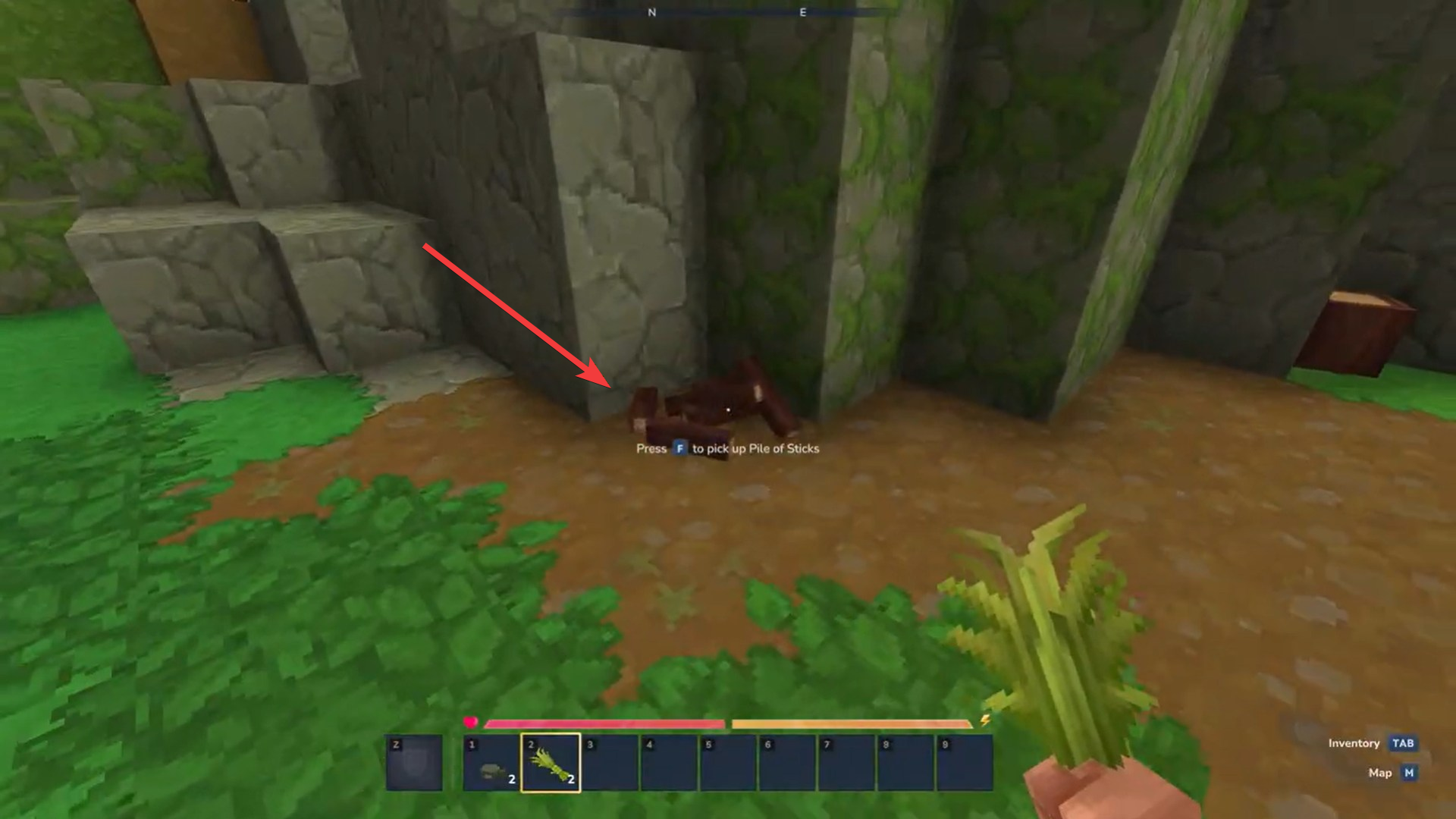 Get sticks (Image credit: Hypixel Studios / Via: YouTube - TigerBolt)