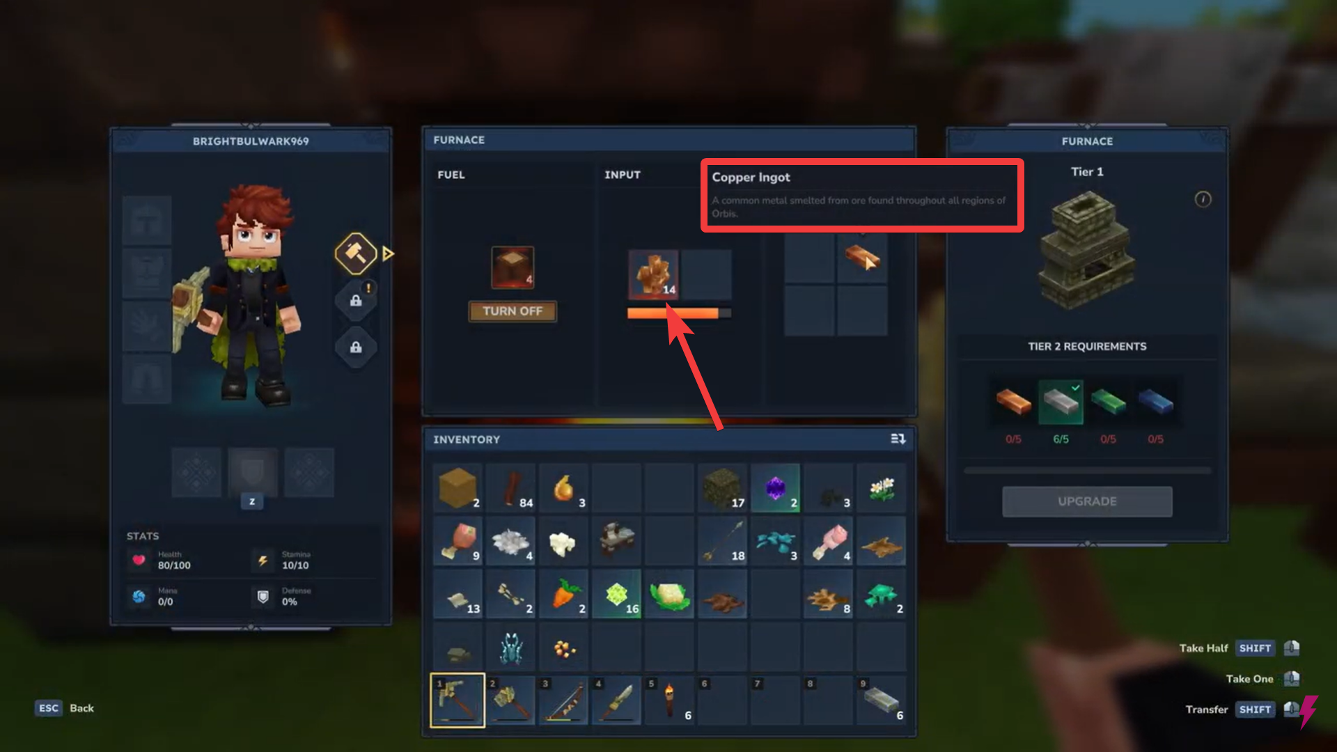 Get Copper Ingot in Hytale (Image credit: Hypixel Studios / Via: YouTube - Answer ASAP) 