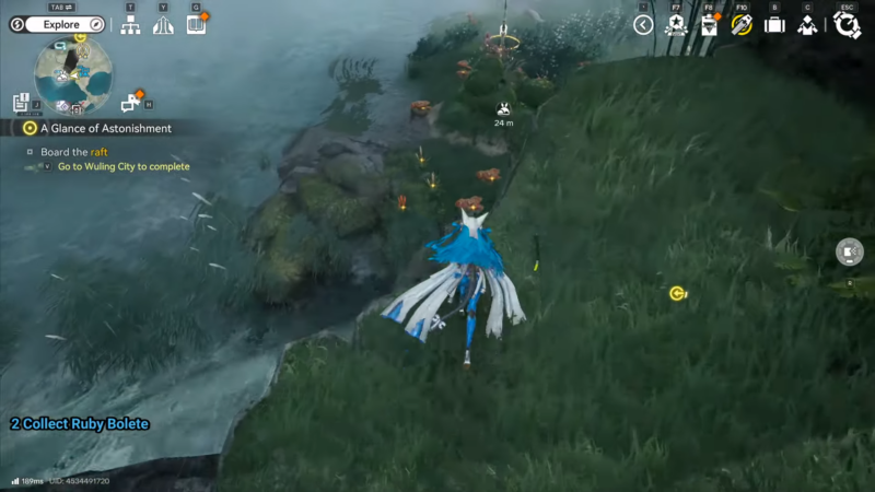 Ruby Bolete Location