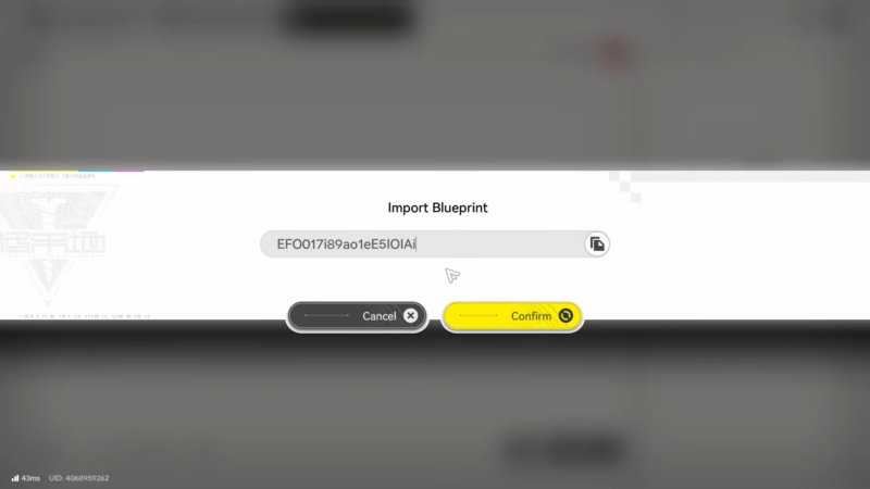 Arknights Endfield Blueprint Code