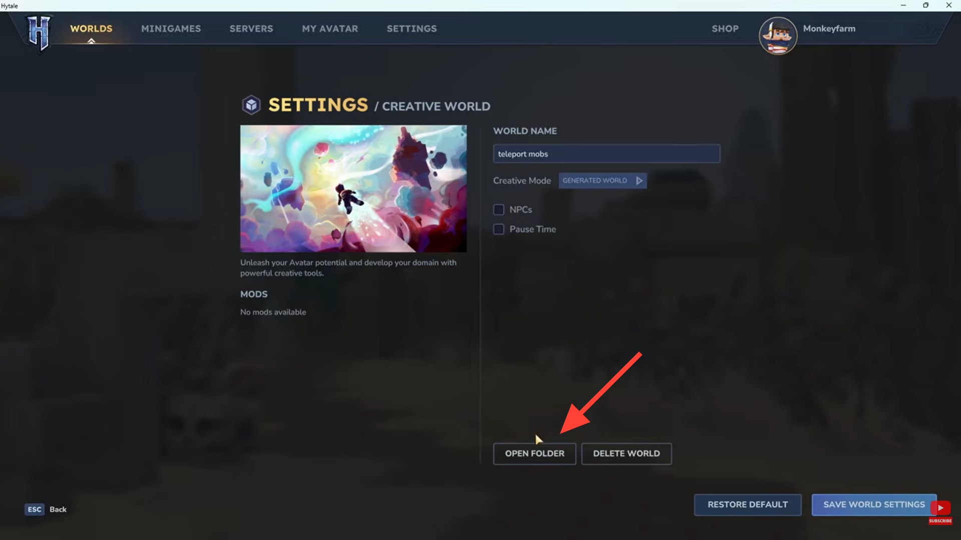 Image credit: Hypixel Studios / Via: YouTube - Monkeyfarm