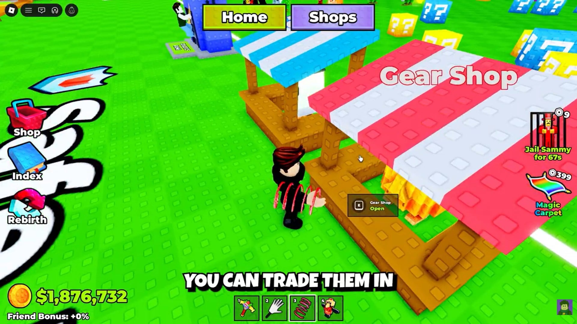 Image credit: Break a Brainrot / Via: YouTube - Roblox Guides