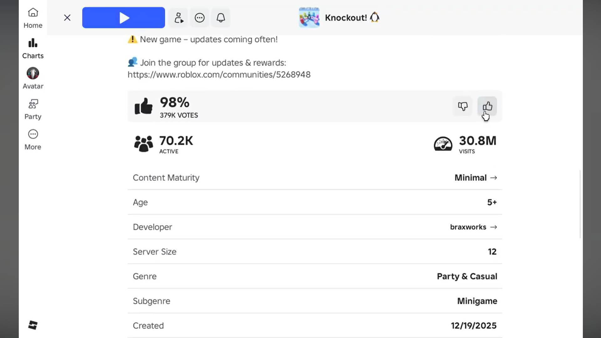 Image credit: Penguin Knockout / Via: YouTube - RondoBlox