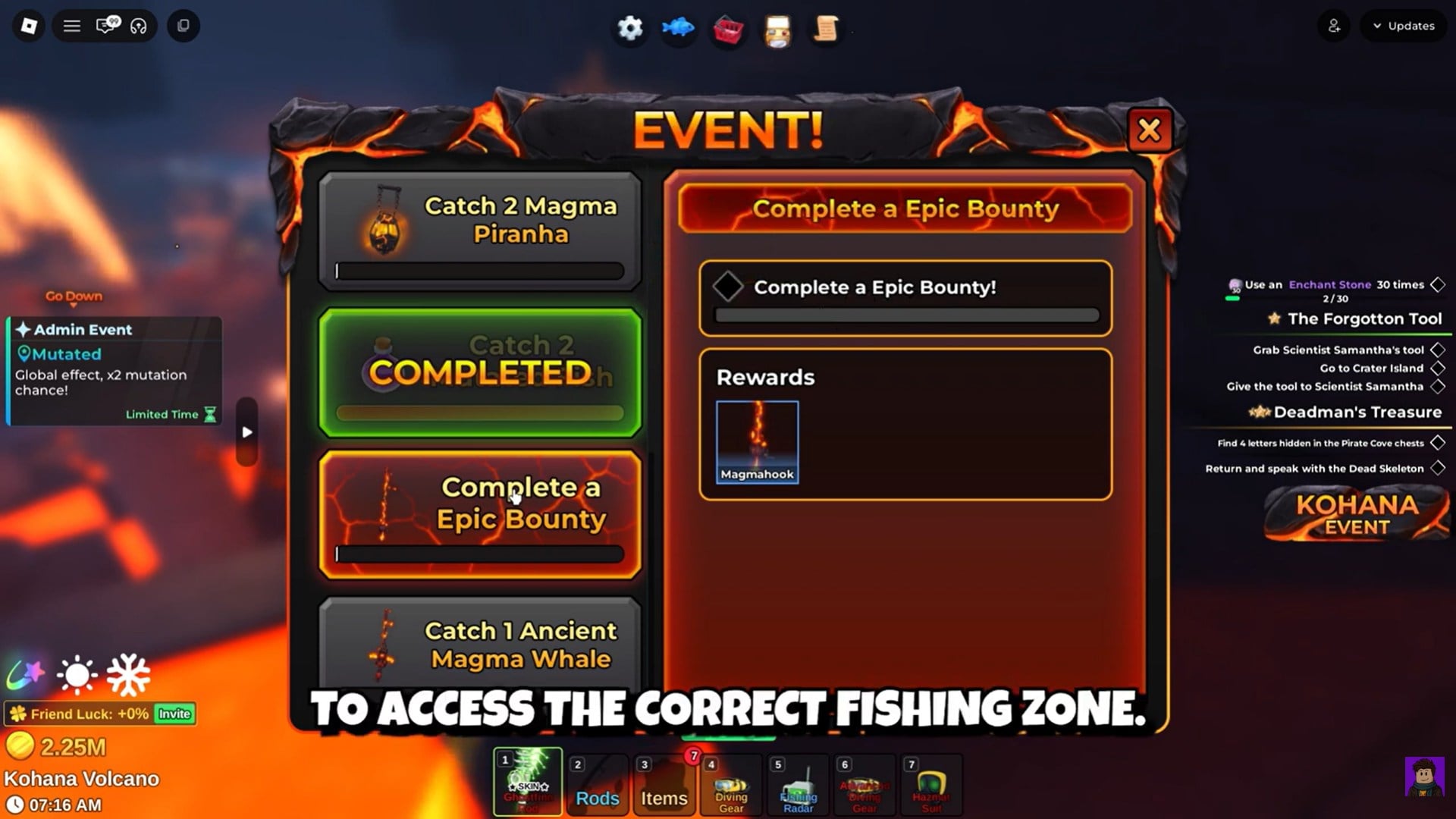 Image credit: Fish It Roblox / Via: YouTube - Roblox Guides