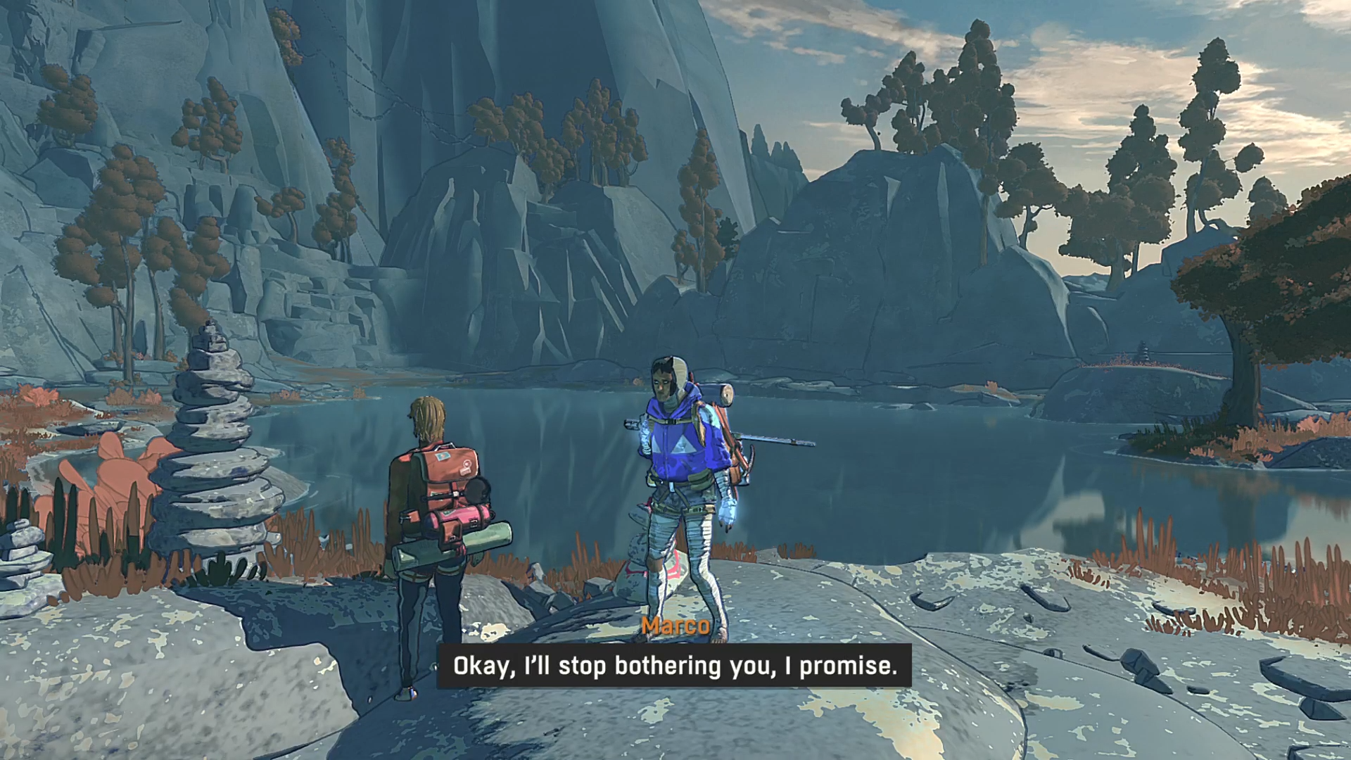 How to Unlock the No Thanks Trophy at the Mirror in Cairn