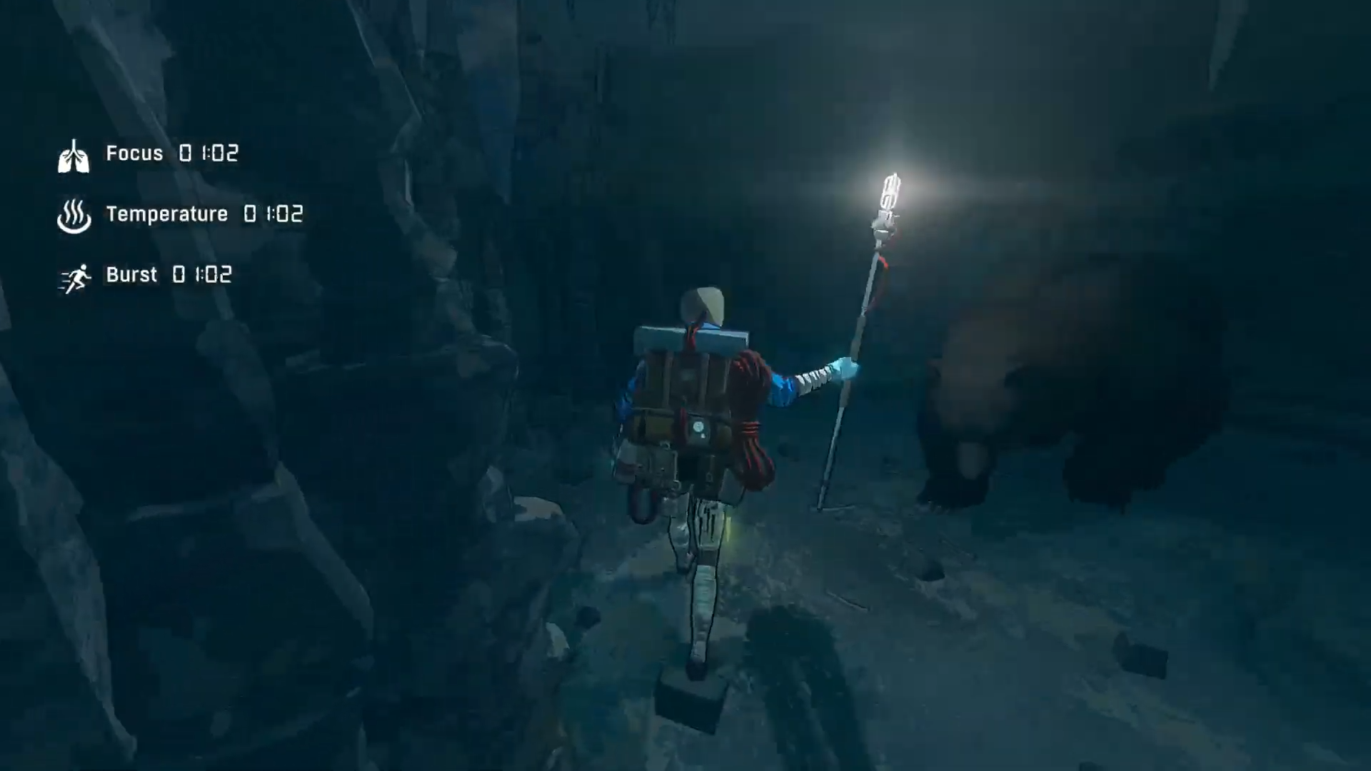 Cairn: Safe Route for Grizzly Woman, Hungry Like a Wolf, and the Survival Blanket