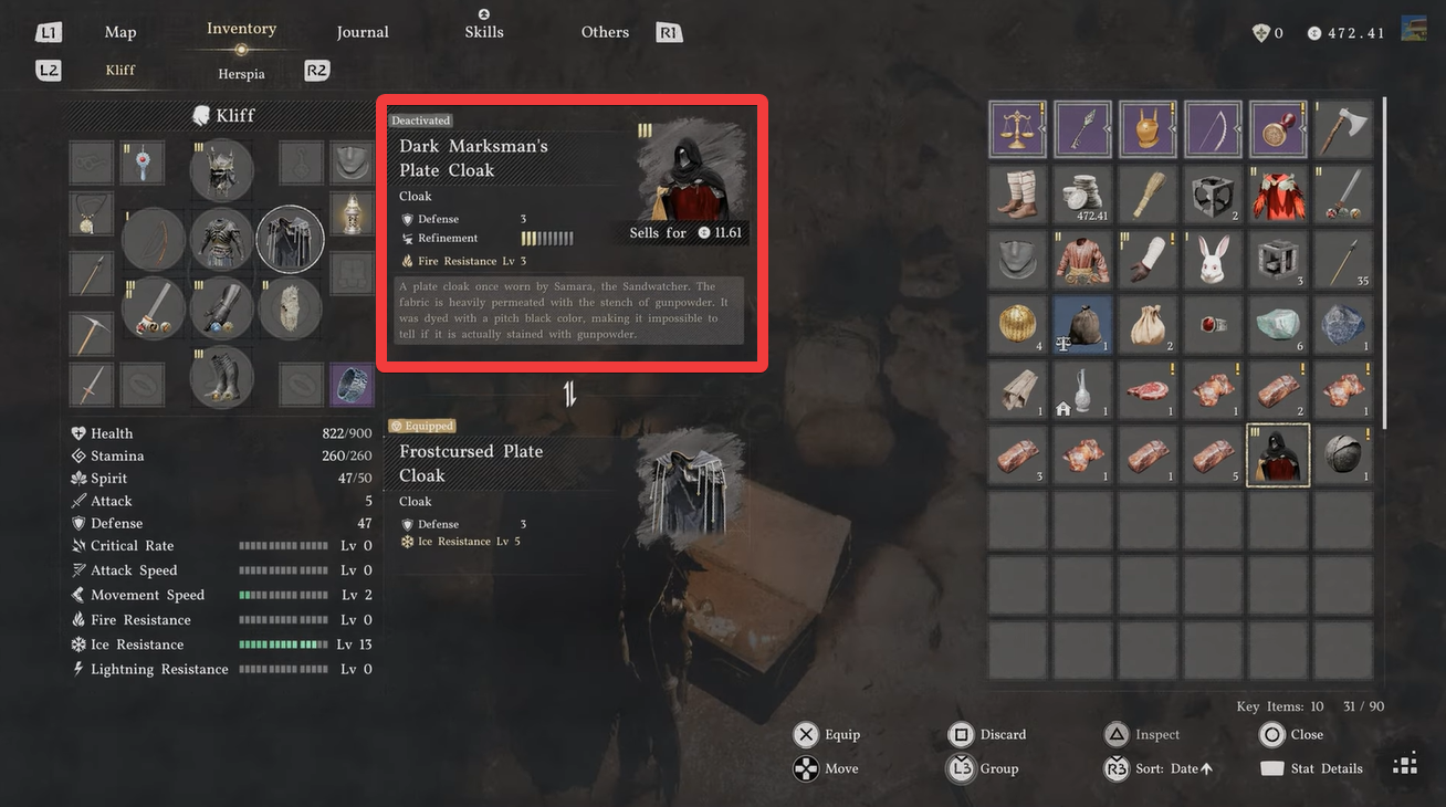 Crimson Desert Dark Marksman's Plate Cloak Location, Stats, and Uses Explained