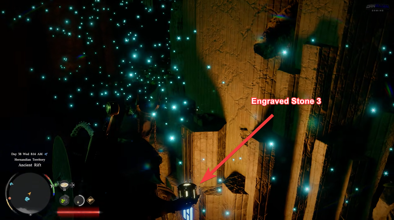 Crimson Desert Ancient Rift puzzle solution - cube 3 location