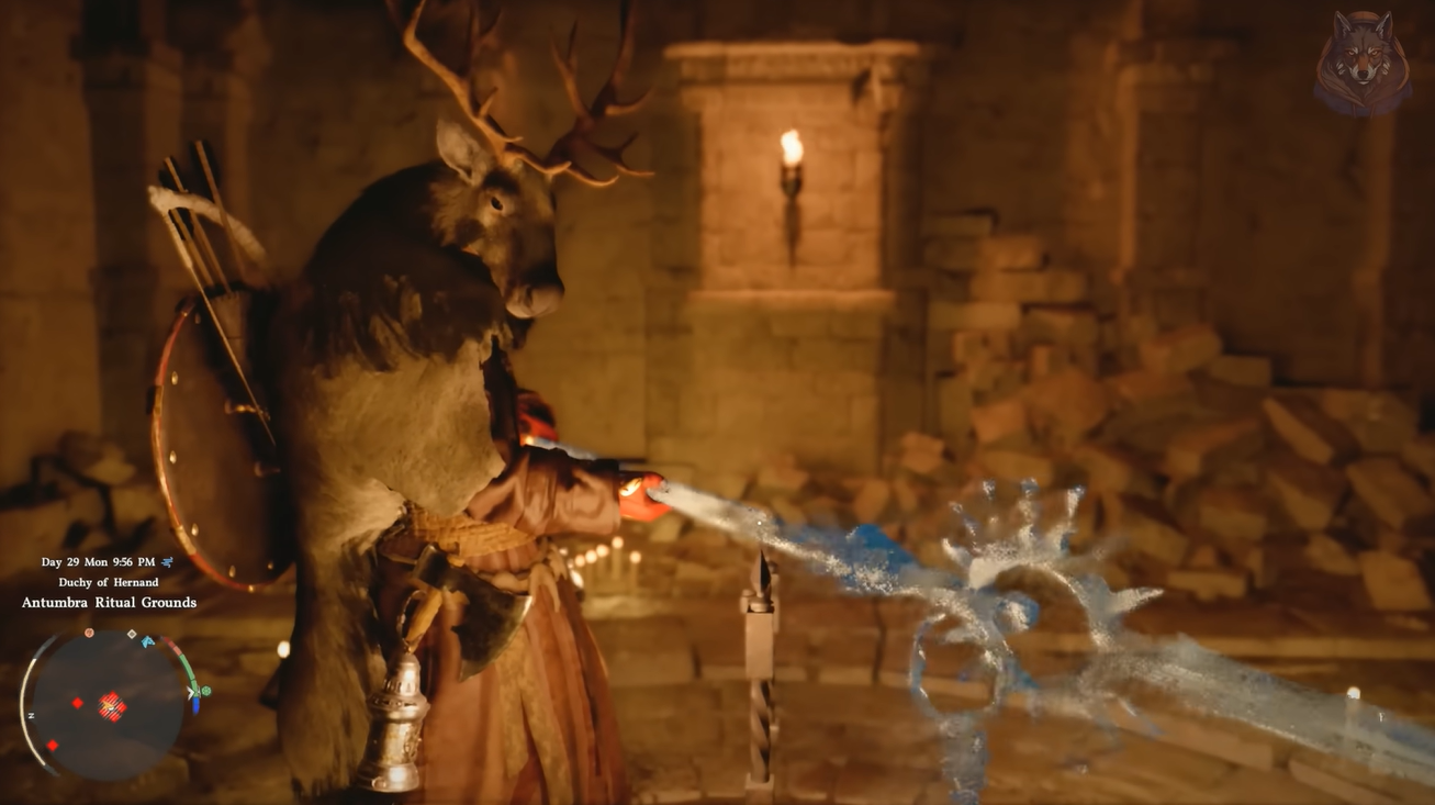 Soul Spear Location in Crimson Desert - Antumbra Ritual Grounds Tomb of Frozen Souls Guide