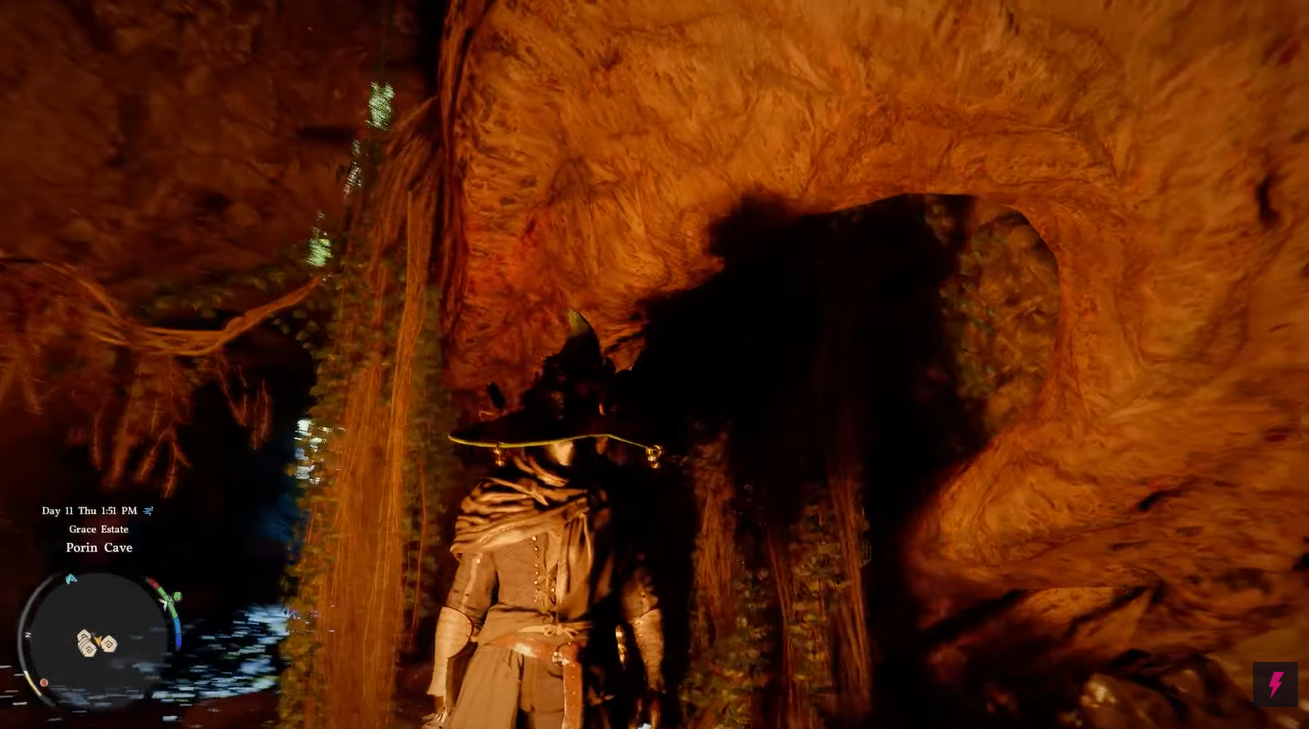 Crimson Desert Mystical Pine Mushroom Location and Porin Cave in Young Monk's Request