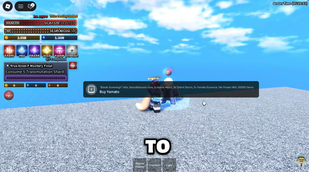 Image credit: Sailor Piece ROblox / Via: YouTube – MineBlox
