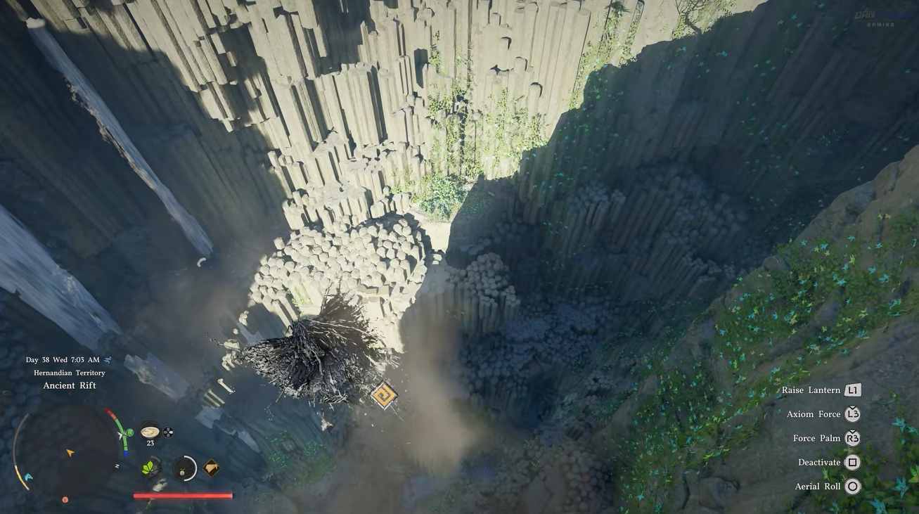 Crimson Desert Ancient Rift puzzle solution - cube 1 location
