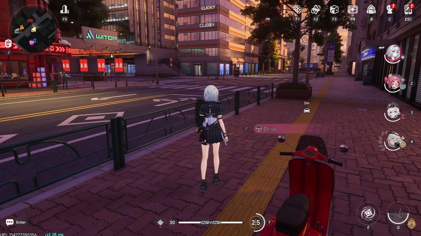 Vehicle summoning-switching system in NTE-Neverness to Everness