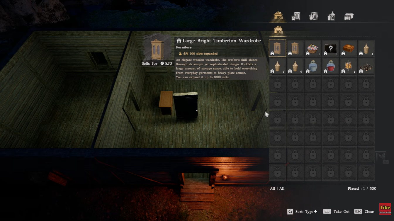 Crimson Desert Wardrobes Location (Image credit: Pearl Abyss / Via: YouTube - KpShamino)