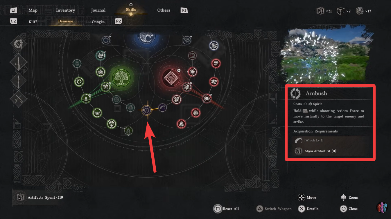 Ambush Skill Crimson Desert (Image credit: Pearl Abyss / Via: YouTube - RageGamingVideos)