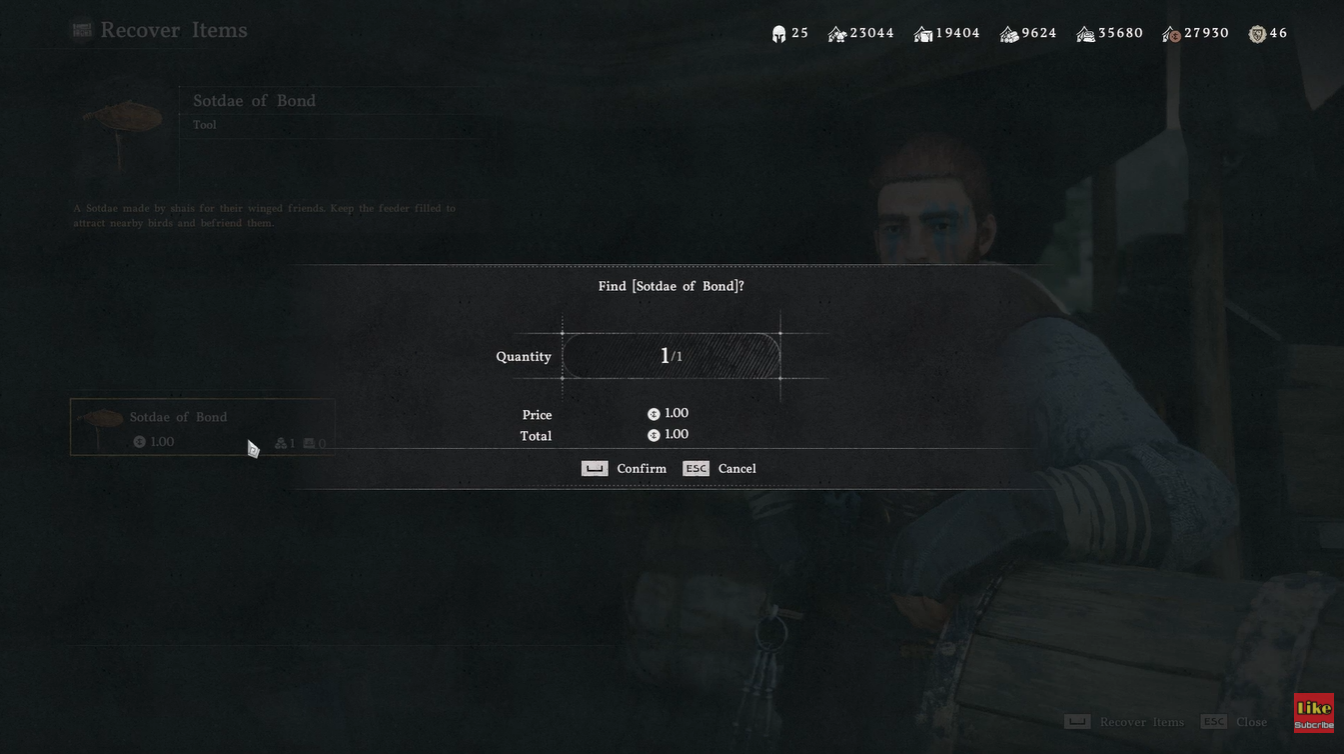 get back sotdae of bond recovery guide crimson desert (Image credit: Pearl Abyss / Via: YouTube - WoW Quests)