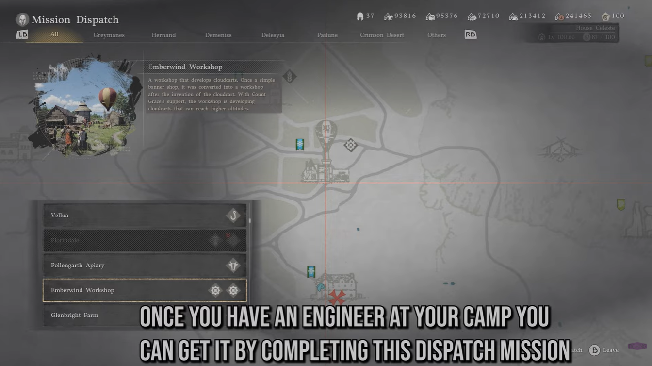 Cloucart crimson desert unlock, upgrade, types - Image credit: Pearl Abyss / Via: YouTube - DefectiveGaming