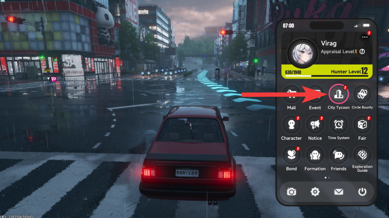 invite Passenger to Your Car Neverness to Everness Bond Levels 