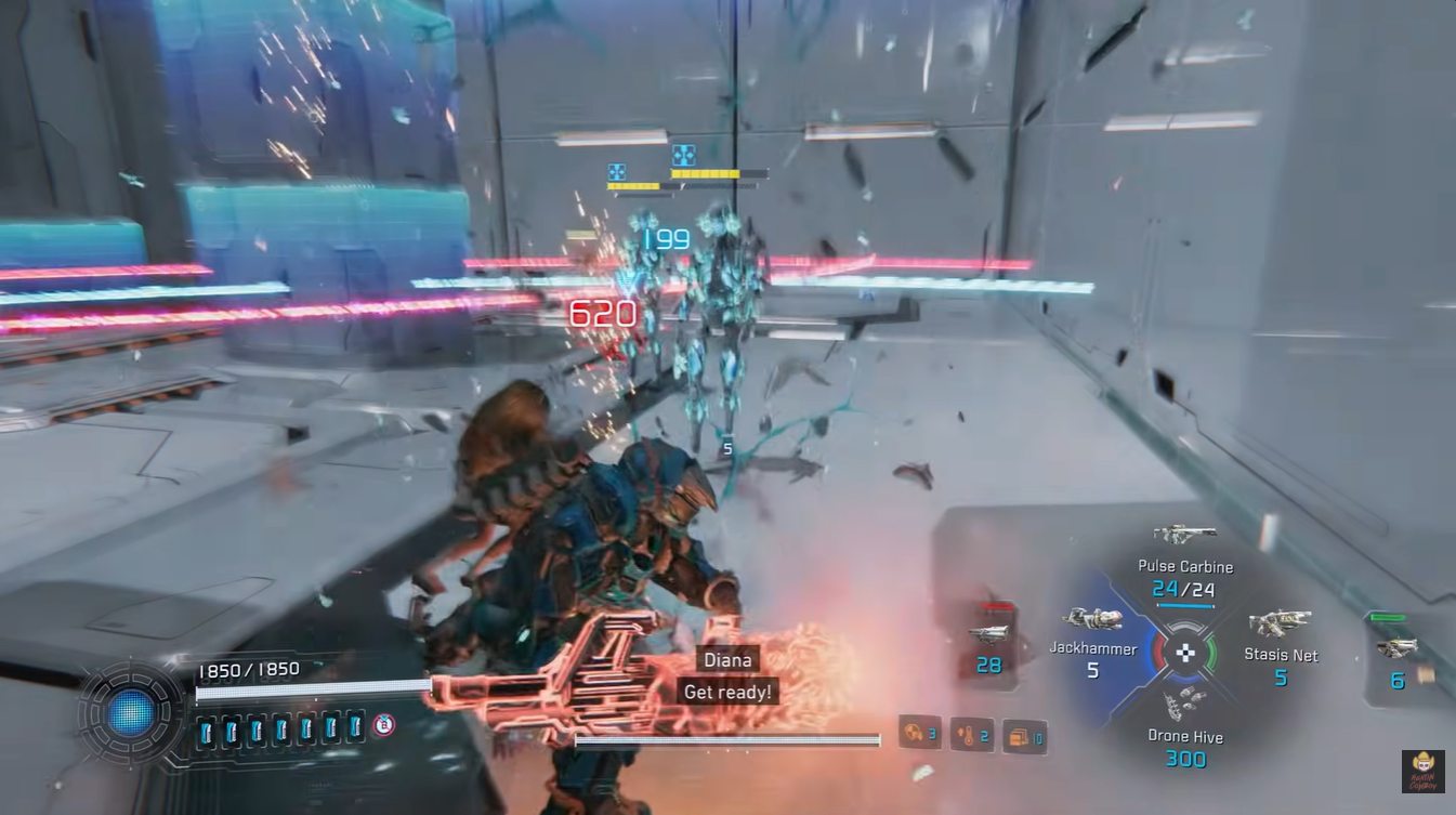 Pragmata Jackhammer unlock (Image credit: Capcom / Via: YouTube - FightinCowboy)