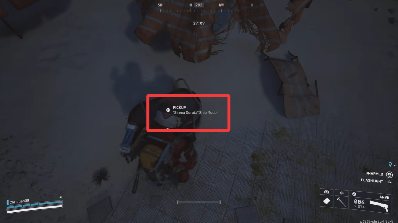 Arc Raiders Sirena Dorata Ship Model Location Riven Tides