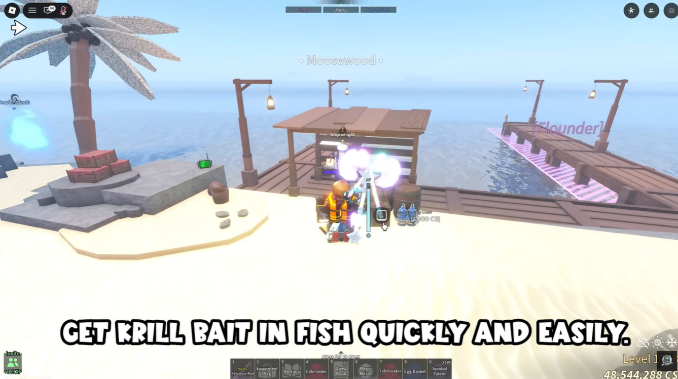 Krill Bait Fisch Roblox