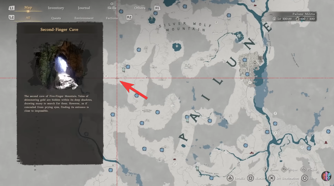 Gold Vein Map and goldmine locations Crimson Desert