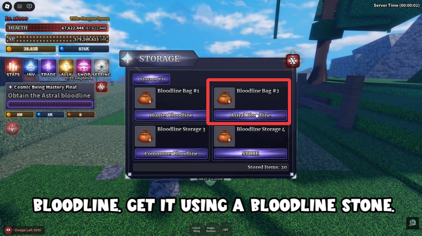Cosmic Being F Move Sailor Piece (Image credit: Sailor Piece Roblox / Via: YouTube - OP Roblox guides)