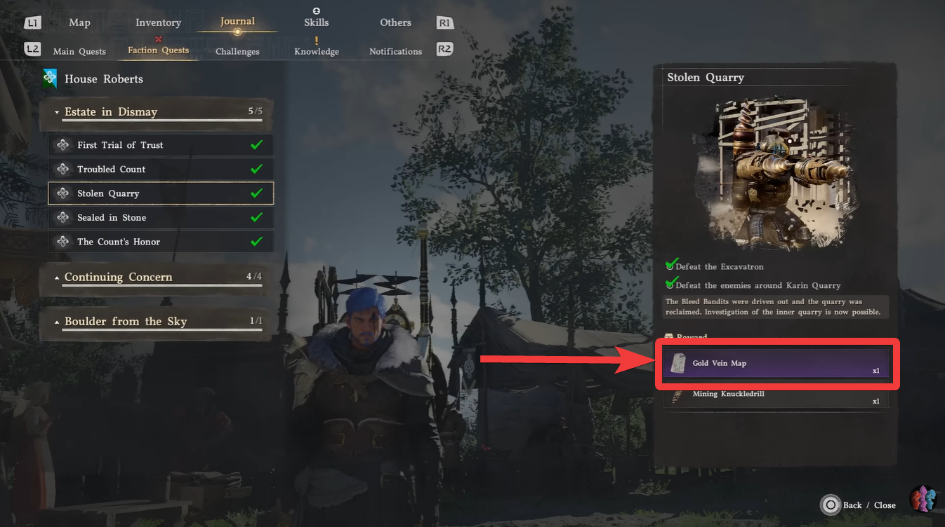 Gold Vein Map and goldmine locations Crimson Desert