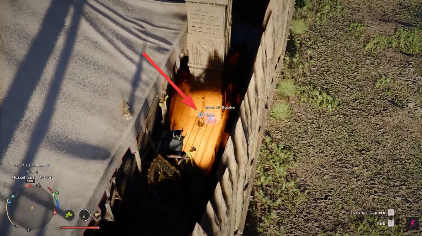 Mace of resolve crimson desert (Image credit: Pearl Abyss / Via: YouTube - ASAP)