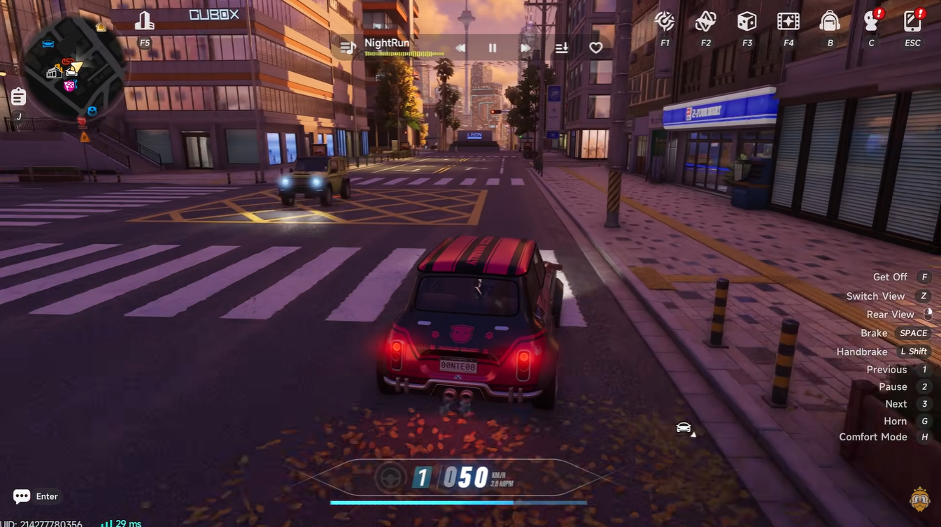 Vehicle summoning-switching system in NTE-Neverness to Everness