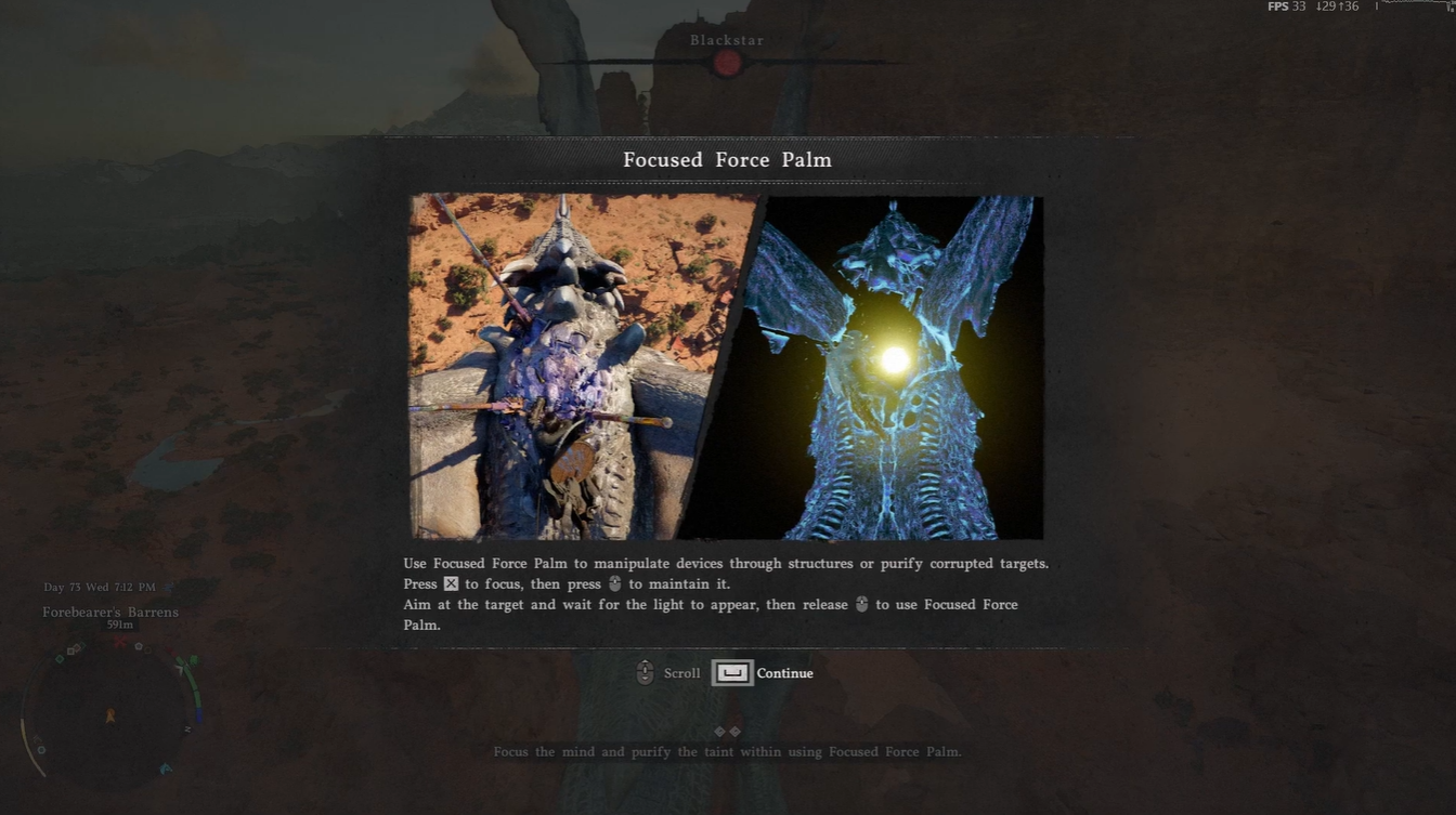 Remove spear from dragon blackstar (Image credit: Pearl Abyss / Via: YouTube - ASAP)