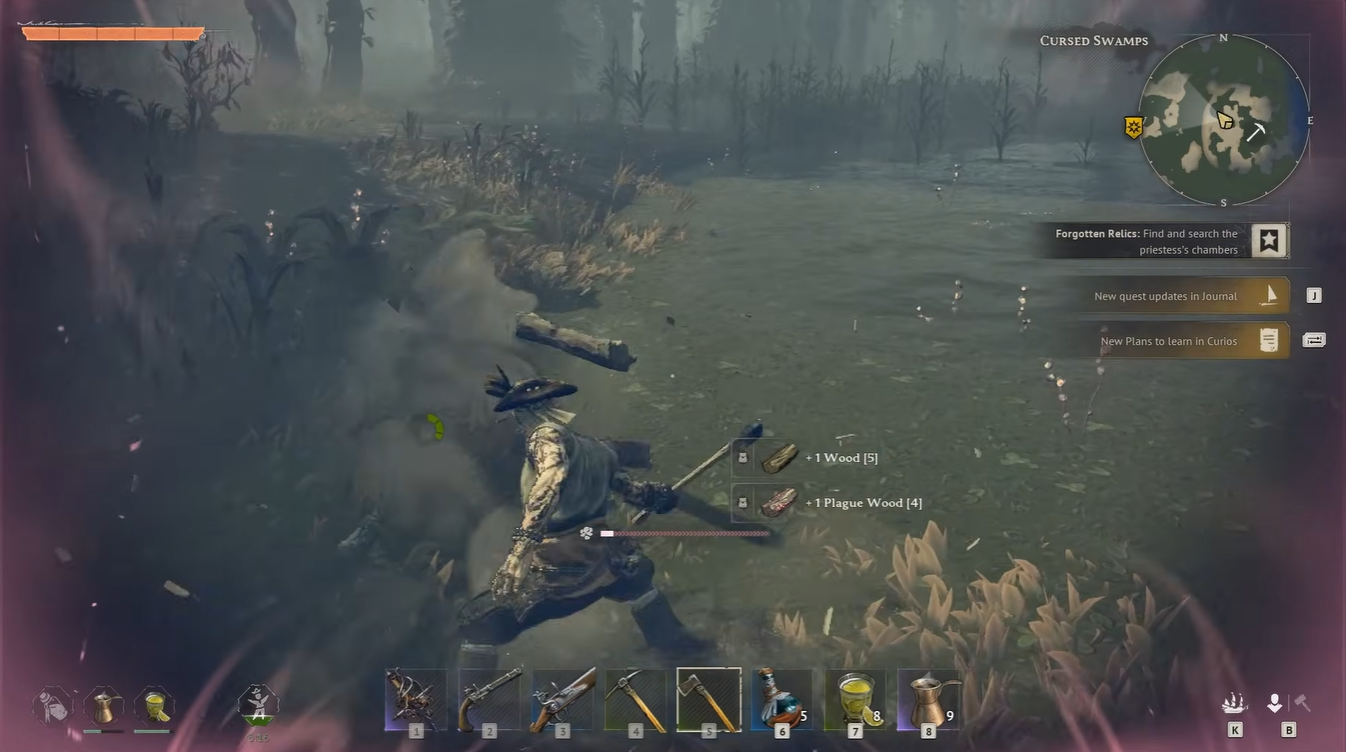 Minor Sun RIng Wood Plague effects Windrose