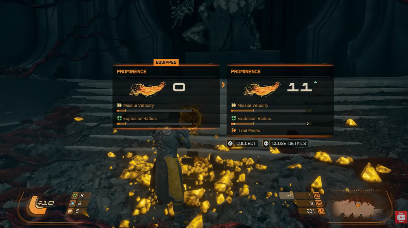 Saros Carcosan Key Location