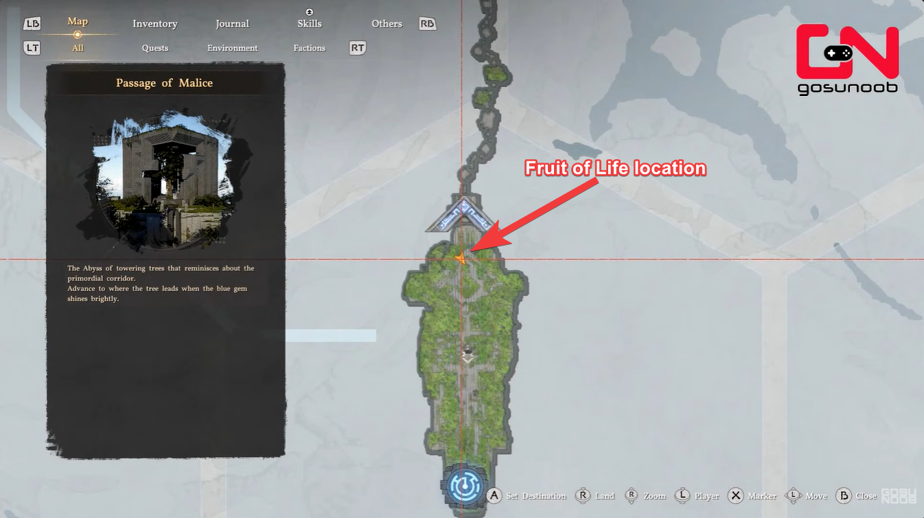 Crimson Desert Fruit of Life (Image credit: Pearl Abyss / Via: YouTube - GosuNoob)