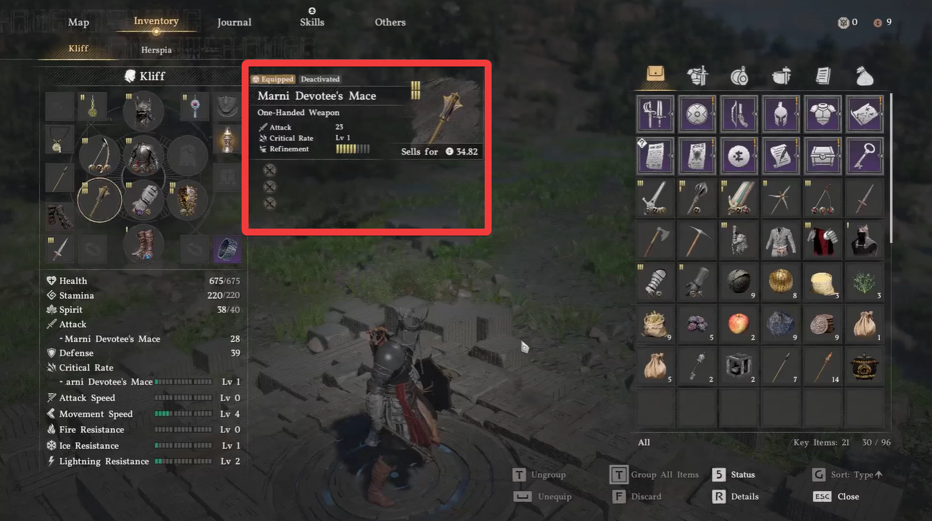 Marni Devotee’s Mace guide crimson desert