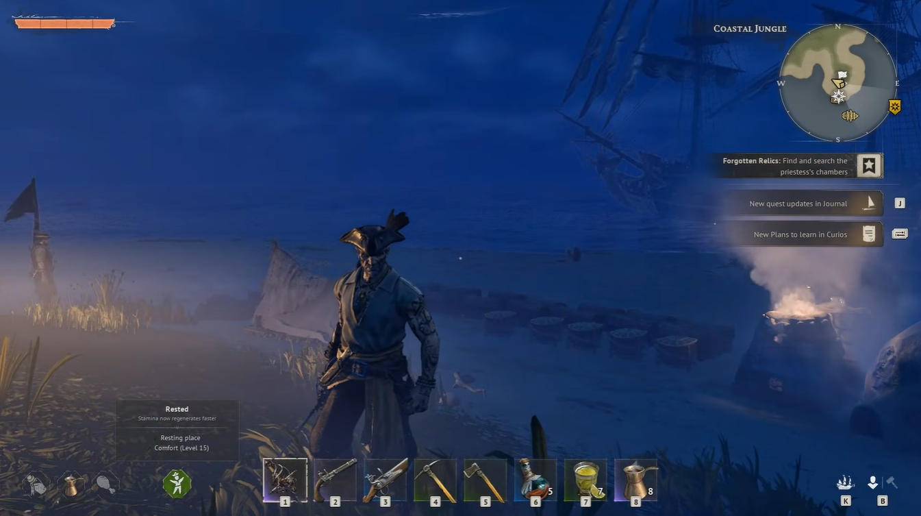 Windrose Tarred Planks guide (Image credit: Kraken Express / Via: YouTube - ASAP)