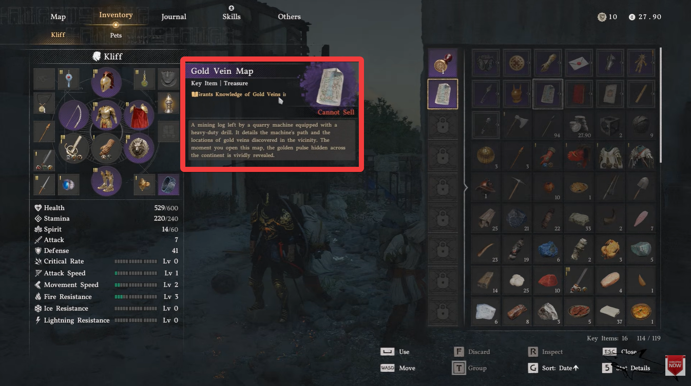 Gold Vein Map and goldmine locations Crimson Desert