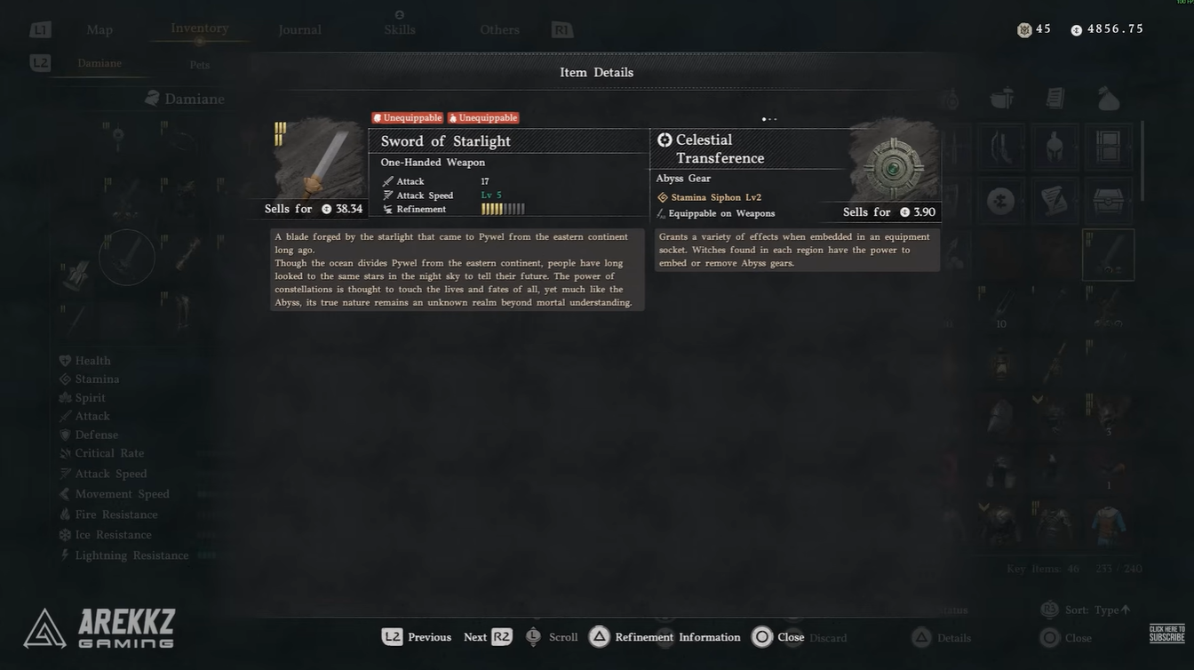 Sword of starlight crimson desert location (Image credit: Pearl Abyss / Via: YouTube - Arekkz Gaming)