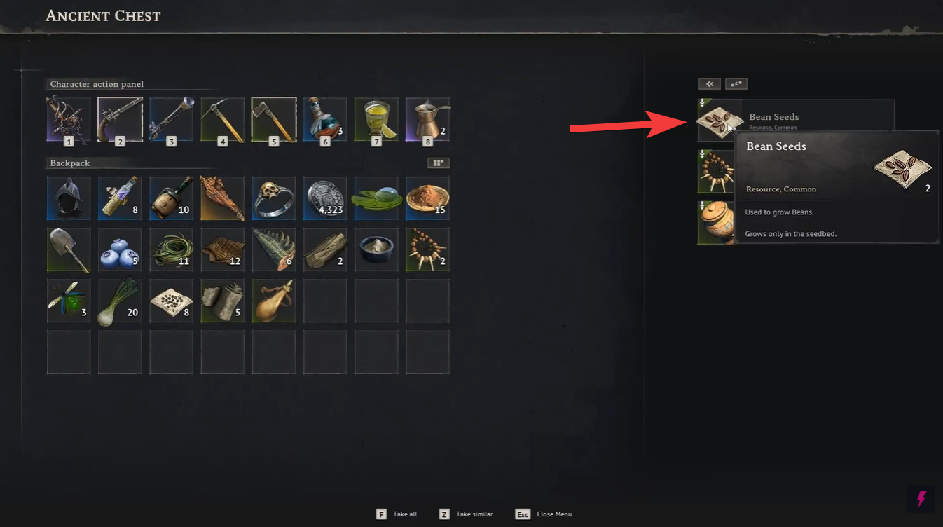 Bean Seeds windrose (Image credit: Kraken Express / Via: YouTube - ASAP)