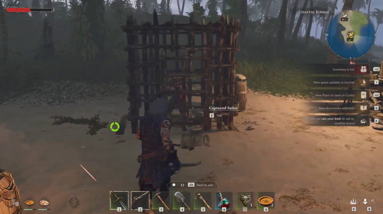 How to Rescue crew in Windrose