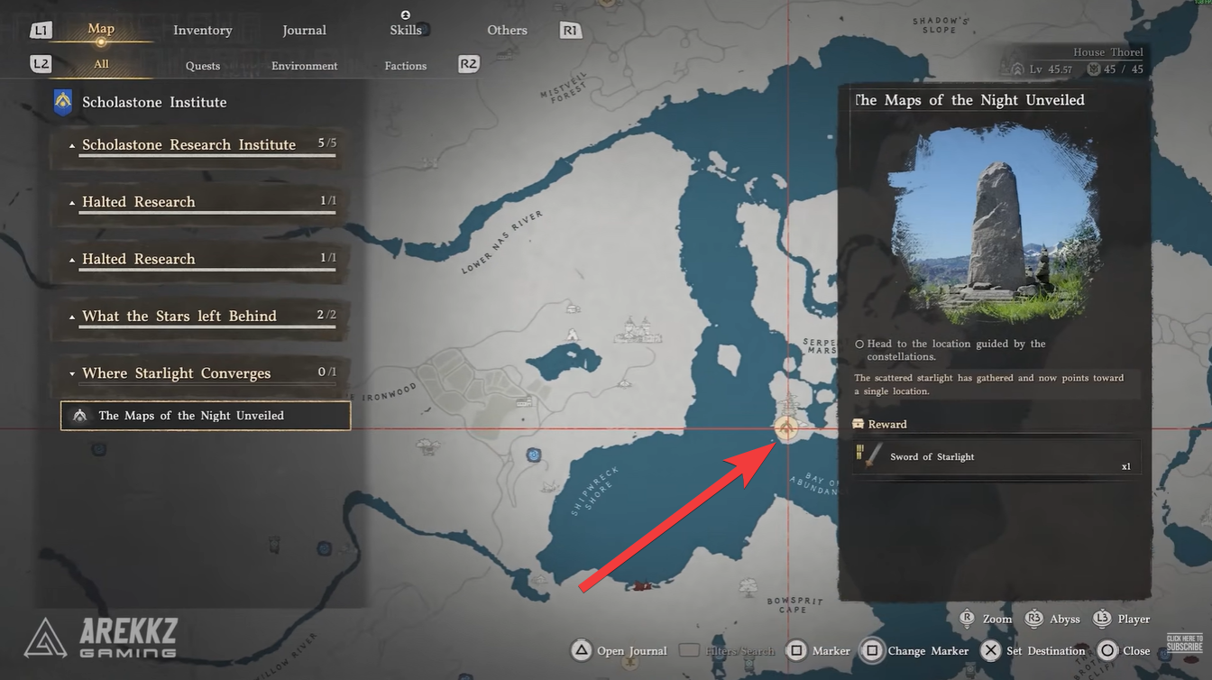 Sword of starlight crimson desert location (Image credit: Pearl Abyss / Via: YouTube - Arekkz Gaming)