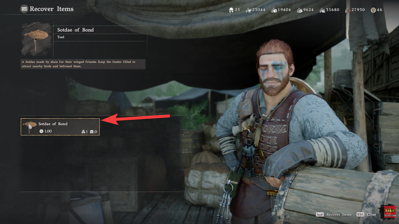 get back sotdae of bond recovery guide crimson desert (Image credit: Pearl Abyss / Via: YouTube - WoW Quests)