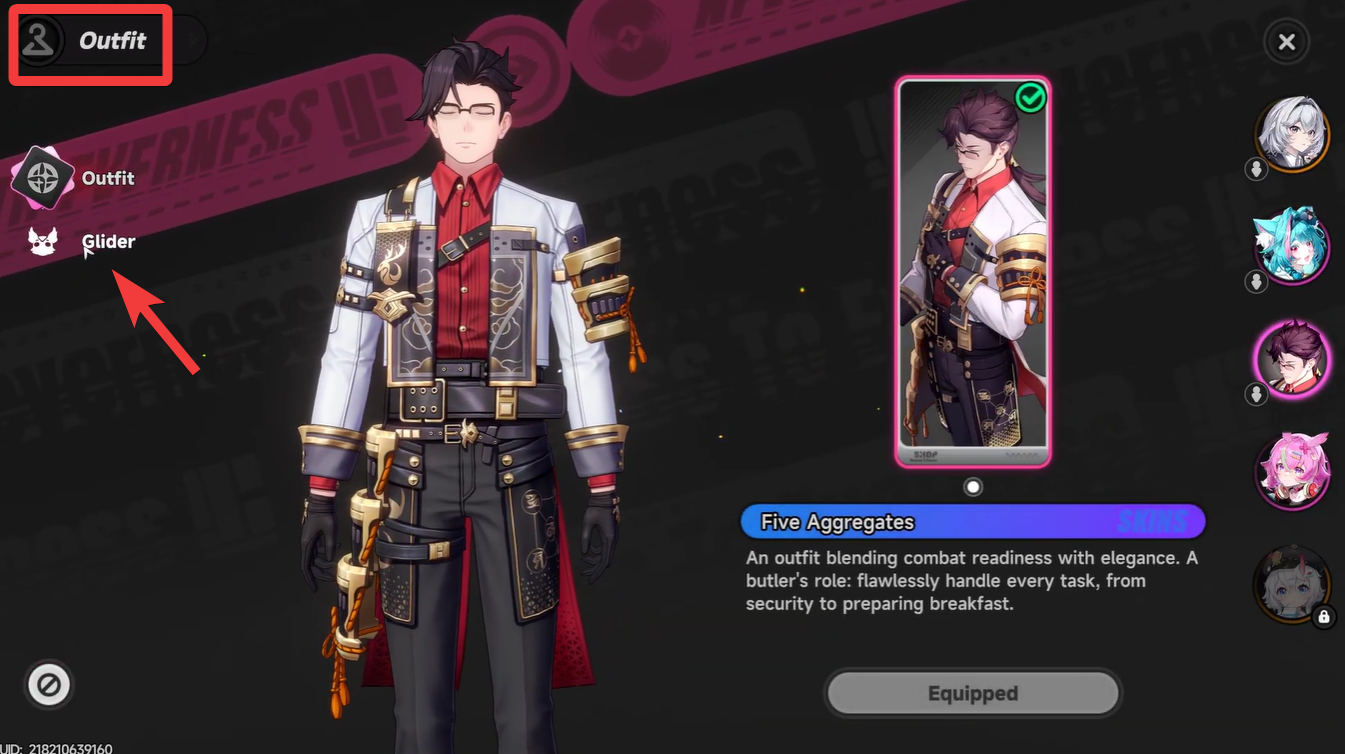 Ace Glider - Pre-Registration Milestone Rewards - NTE