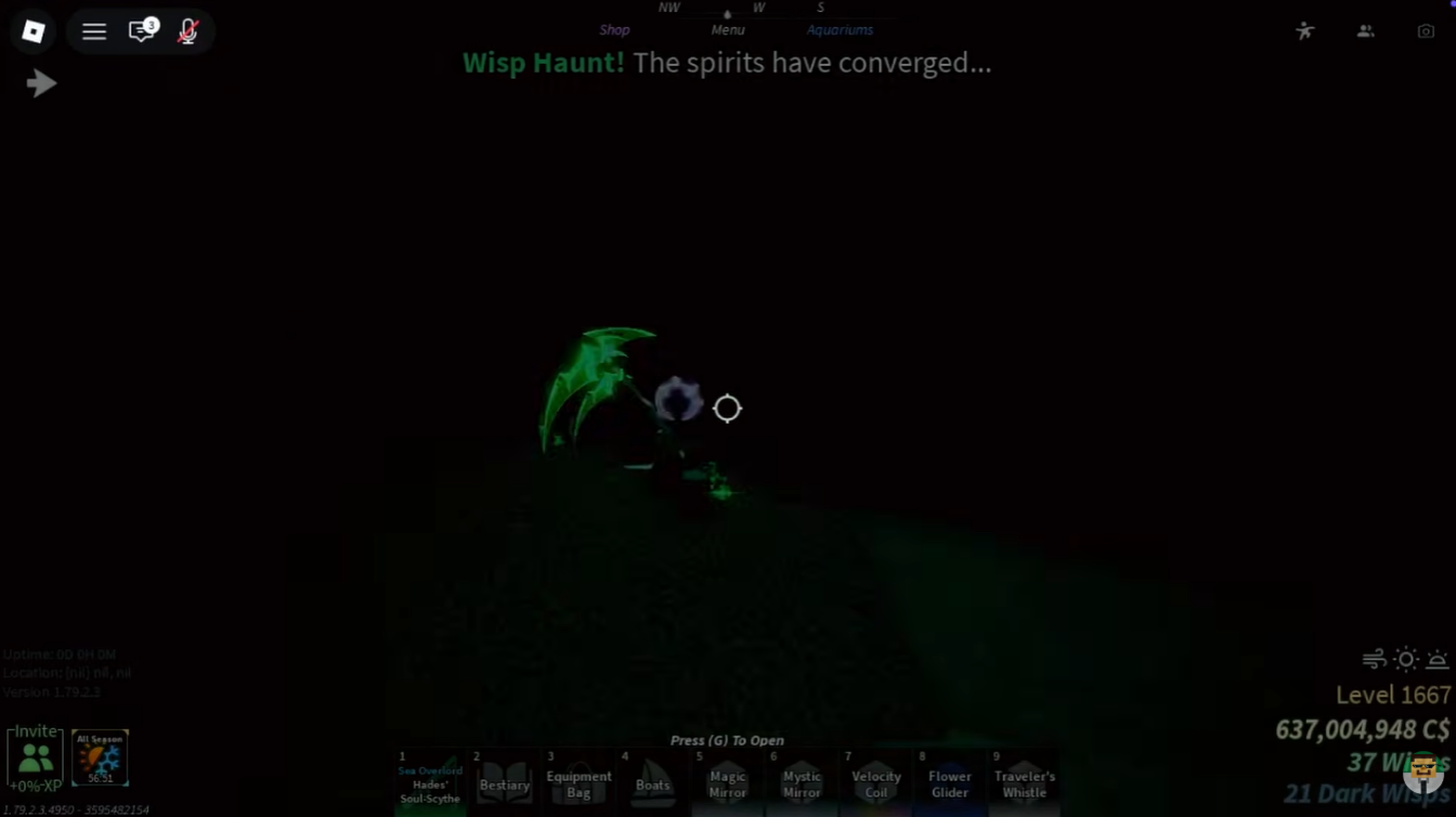 Fisch Roblox: Hades Soul Scythe location, requirements (Image credit: Fisch Roblox / Via: YouTube - MineBlox)