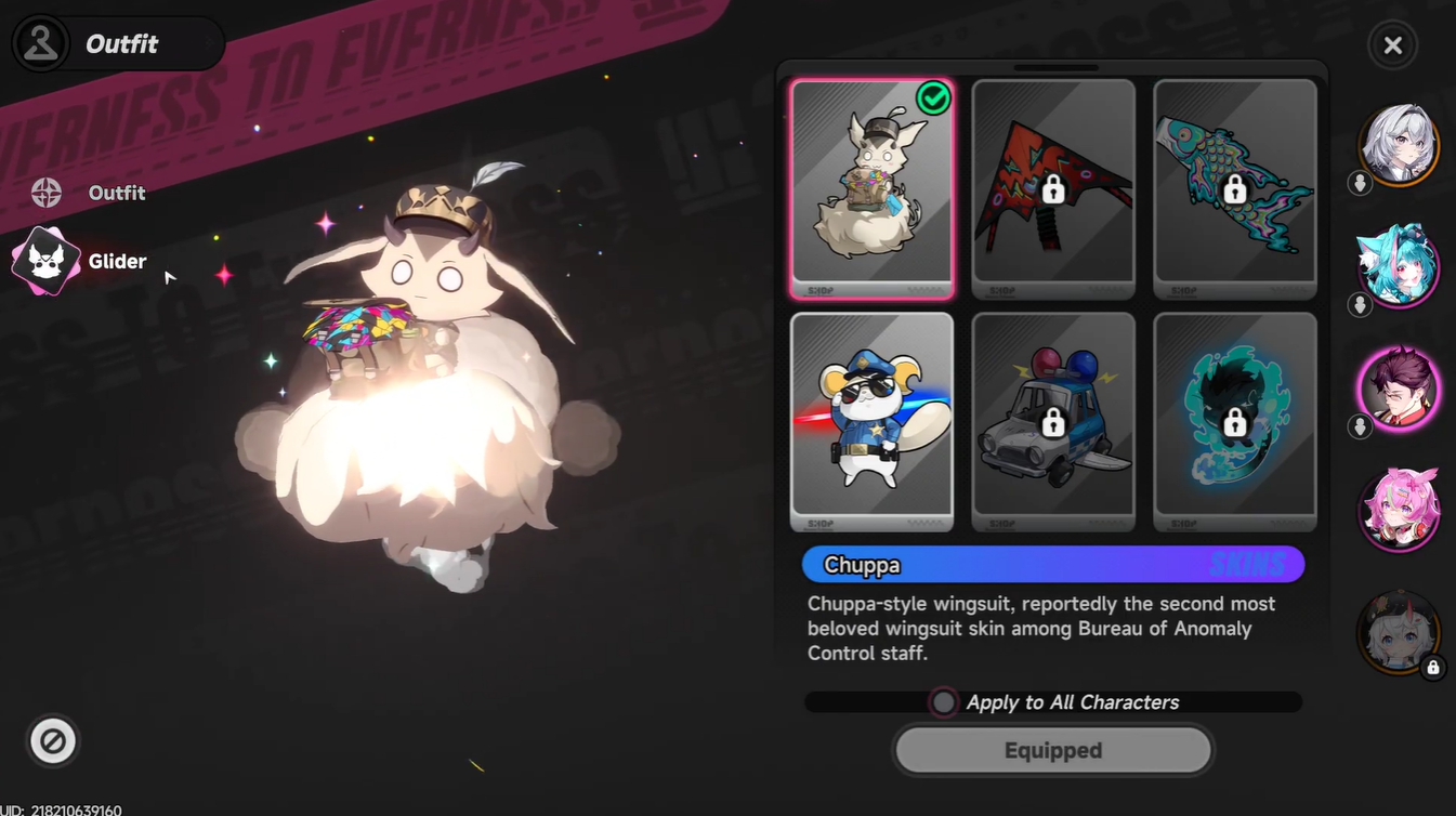 Neverness to Everness: How to Change Gliders in NTE