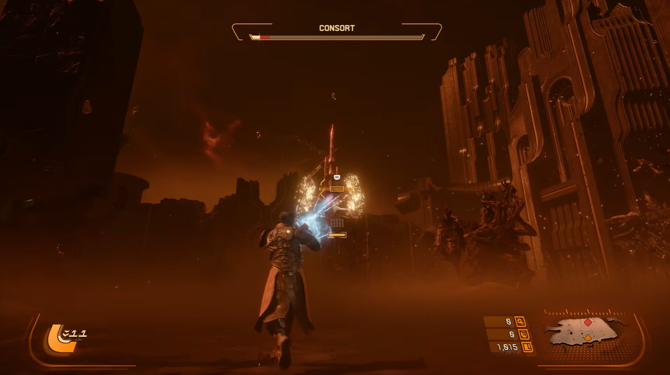 Consort boss Halcyon unlock Saros