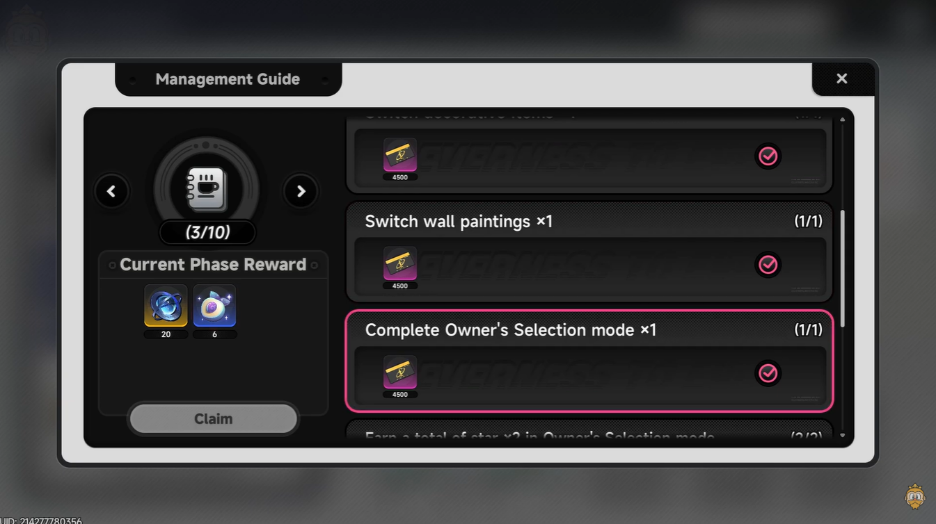 Owner’s Selection Mode Cooking Minigame in Neverness to Everness-NTE