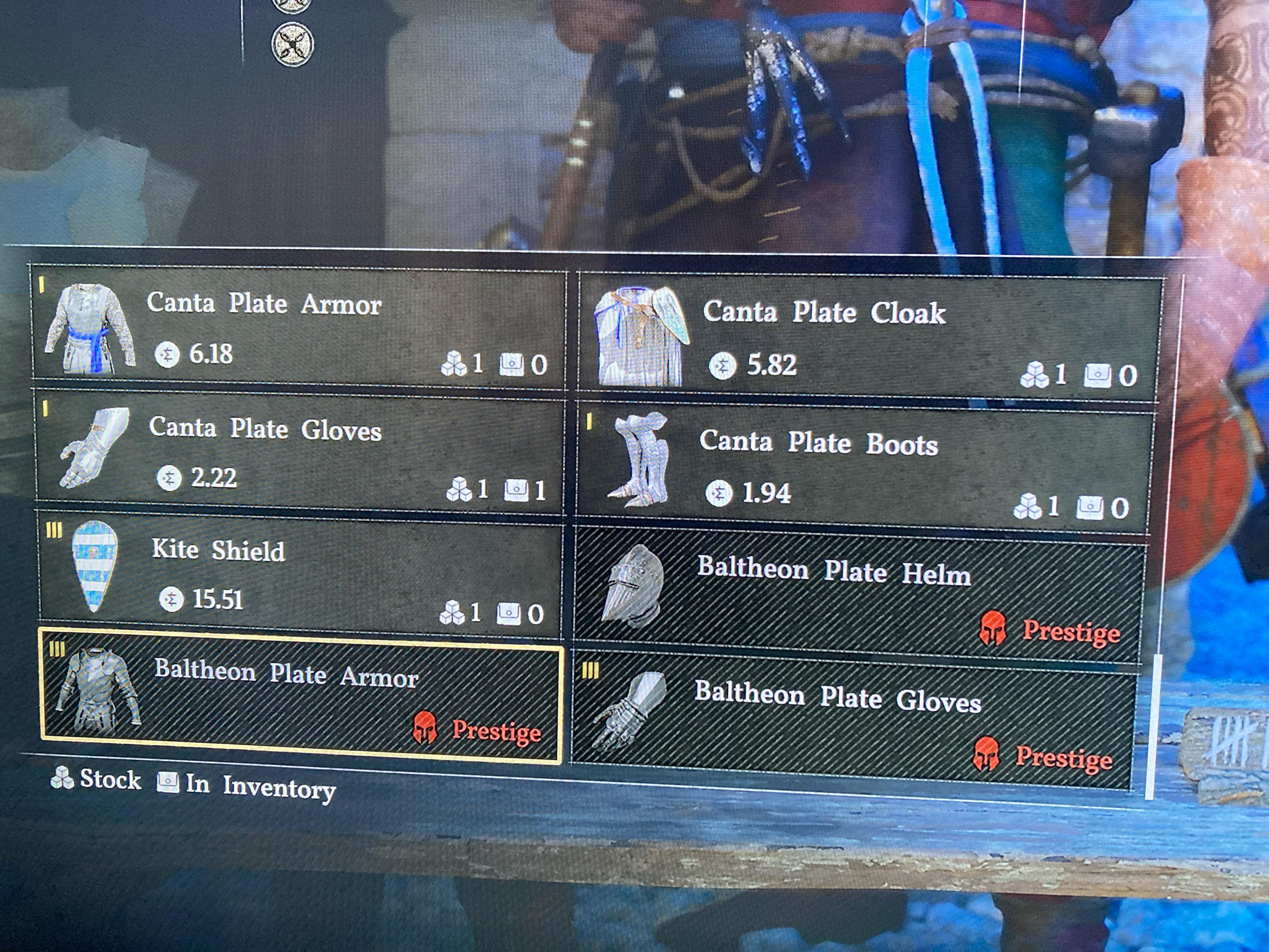 Crimson Desert Baltheon armor location (Image credit: Pearl Abyss / Via: Reddit)