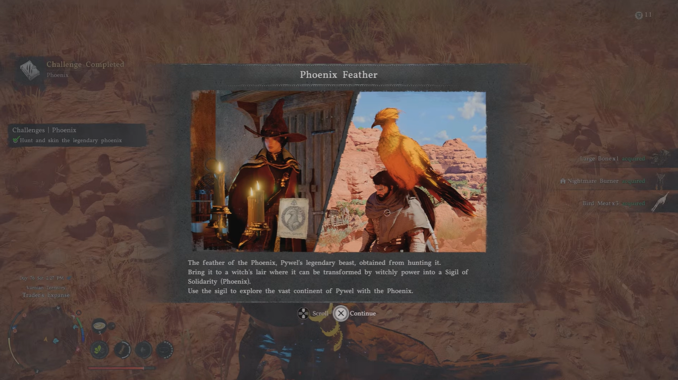 Pheonix Crimson Desert (Image credit: Pearl Abyss / Via: YouTube - Alemon)